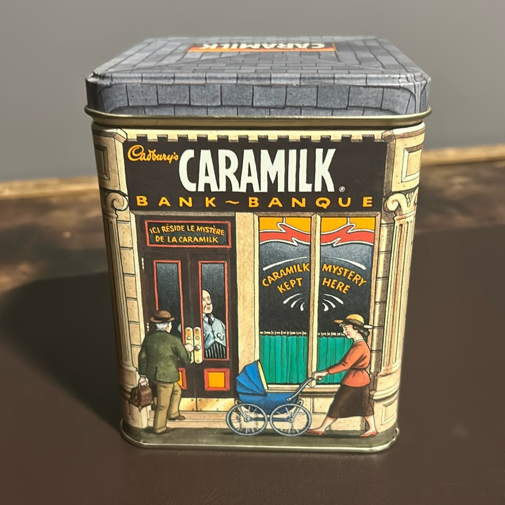Vintage 90’s Cadbury Collectible Caramilk Bank